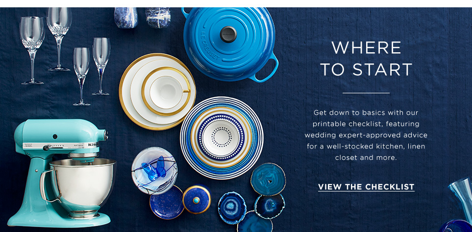 Registry Home Page - Wedding Registry & Gift Registry At Bloomingdale's